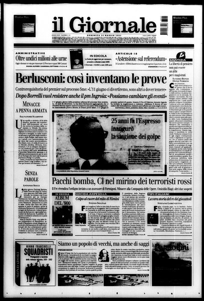 Il giornale : quotidiano del mattino